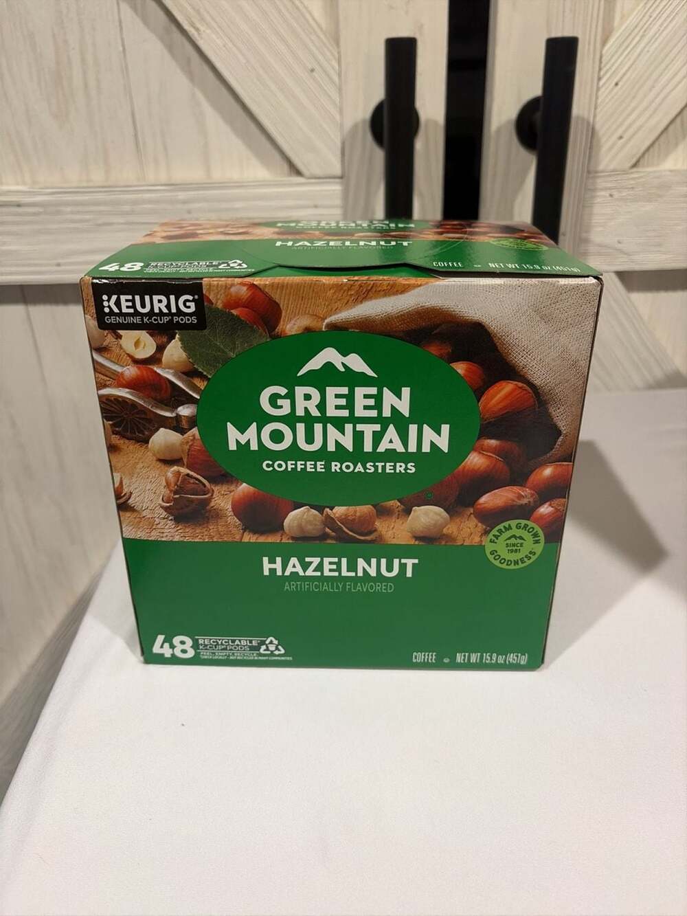 Green Mountain Coffee Roasters Hazelnut Light Roast Coffee K-Cup Pods 48 Count